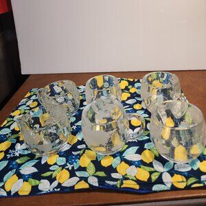 Nestle Collectible 6 pc. world globe coffee mugs NIB